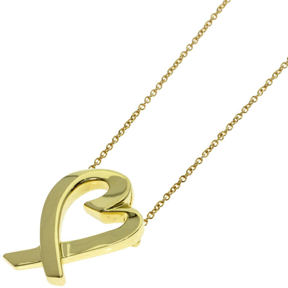 Tiffany & Co. Jewelry - TIFFANY 18k Gold Heart Necklace